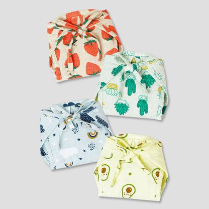 The Boo Boo Club Muslin Nappy Set