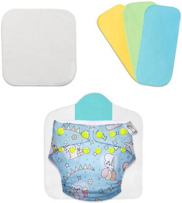 Superbottoms 1 UNO Cloth Diaper, 1 Inserts, 1 Boosters, 3 Easy Top Cleaning Sheets