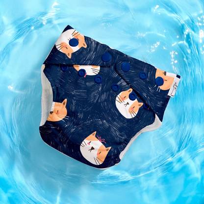 Superbottoms Swimming Diapers for Babies & Toddlers-Washable, Reusable & Adjustable-Pack of 1