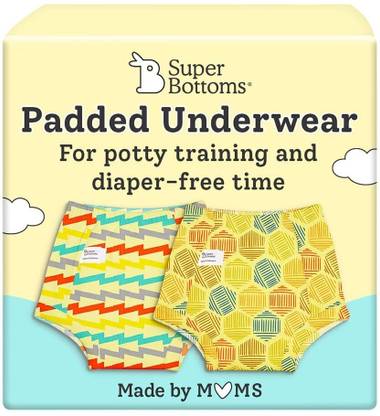 Superbottoms Waterproof Pull up Potty Training Unisex Padded Underwear Size 1 (1-2Y)