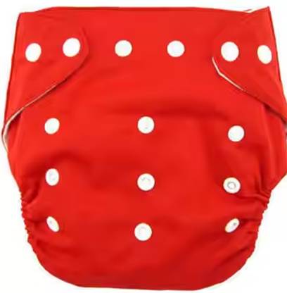 MANAN Reusable Cloth Diaper Nappy for Newborn Baby to 2 Years with 5 Layers Insert