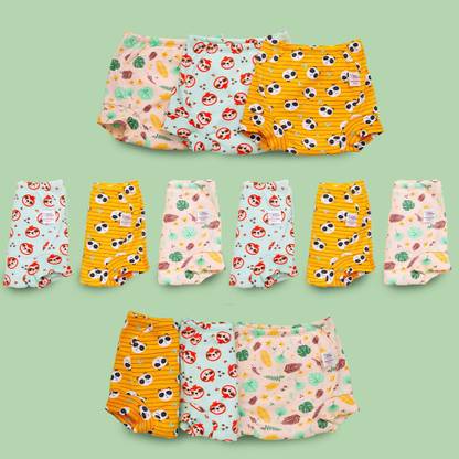 Superbottoms Padded Underwear for Potty Training & Diaper Free Time | 9-12M | 12 Pack