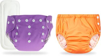 Laee cute Cloth Diapers for Babies l New Trimmer Version l Adjustable & Washable diaper