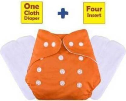 smilykid Baby Cotton Cloth Pocket Washable Reusable Adjustable Baby Diaper|Baby Nappie W