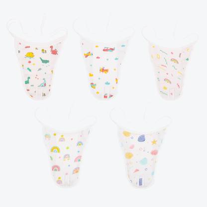 A Toddler Thing Muslin Nappy - Assorted Pack of 5 (3-6m)