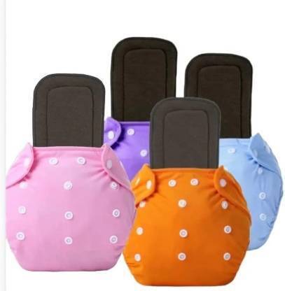 Kausbabi Eco-Friendly Baby Reusable Diaper - Soft, Adjustable, Leak-Proof Cloth Diaper