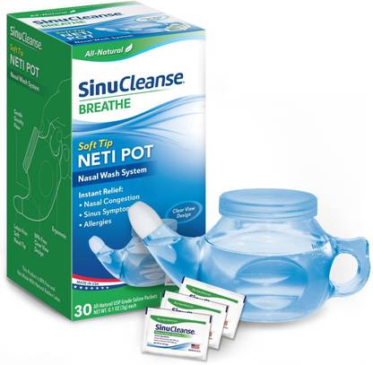 Sinucleanse Plastic Blue Neti Pot