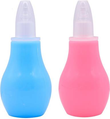 Enjoy Life Nasal Aspirator Vacuum Sucker Soft Tip Cleaner Nose Mucus Cleaner Snot Sucker Pump Manual Nasal Aspirator