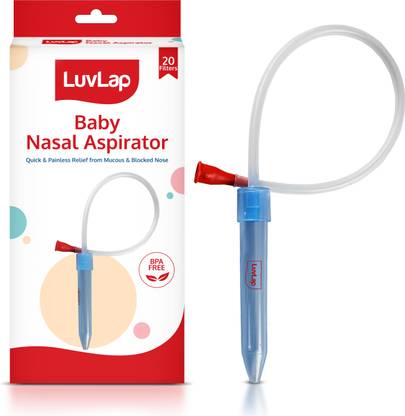 LuvLap Baby Nasal Aspirator 0-5 Years with Snotsucker mechanism Manual Nasal Aspirator