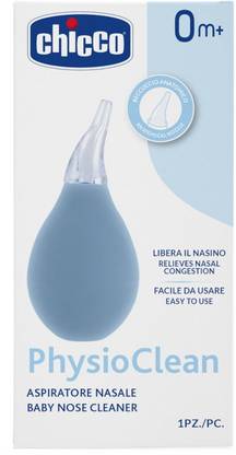 Chicco Physioclean Nasal Aspirator Manual Nasal Aspirator