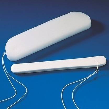 Nareseal Nasal Pack 8cm with String | Netcare Nasal Packs Merocel 8cm with string Manual Nasal Aspirator