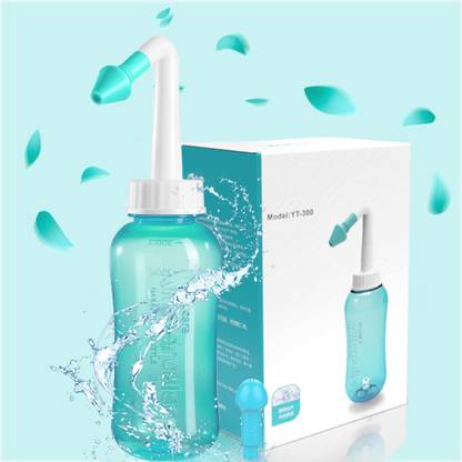 HASTHIP Nasal Rinser Neti Pot Sinus Rinse Nasal Wash 300ML Neti-Pot Manual Nasal Aspirator