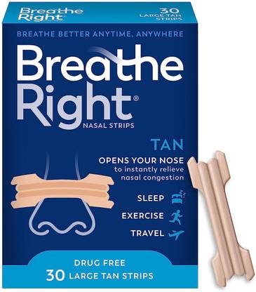 Breathe Right Nasal Strips, Large Manual Nasal Aspirator