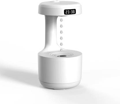 KYKHT Anti-Gravity Water Drop Humidifier Design With Sound & 24Hrs Led Display Portable Room Air Purifier