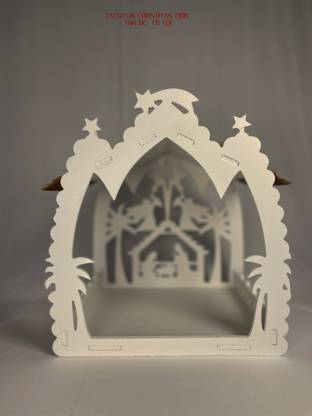 TACHYON TRADE HUB Christmas crib Separate Pieces 40 cm Pack of 6