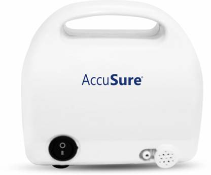 AccuSure Portable Machine For Adults & Kids - With Bio Compatibility Mask Kit Nebulizer