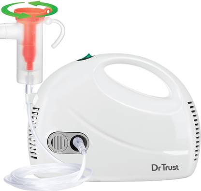 Dr Trust (USA) Model 407 Respiratory Steam Nebuliser Machine With Complete Kit For Baby ,Adults , kids & Asthma Inhaler Patients Nebulizer