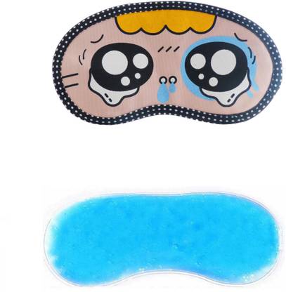 Jenna Cooling Ice Gel Sleeping eye Mask for Insomnia, Eye Shade