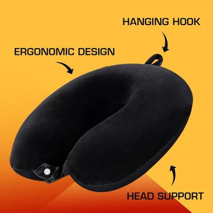 NIRANK black soft neck pillow Neck Pillow