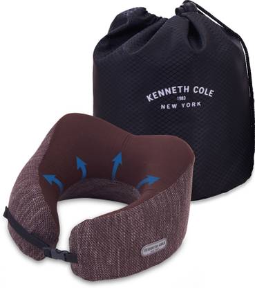 केनेथ कोल Unisex U-Shaped Neck Pillow – Adjustable & Ergonomic Design Travel Pillow नेक पिलो