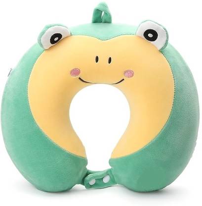 Deepashri Cute Neck Travel Pillow for Kids & Adults, Pure Memory Foam U-Shaped Designer Neck Pillow