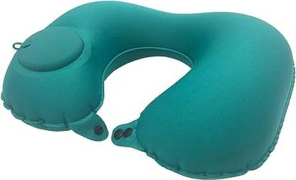 AREO Automatic Air Inflatable U-Shape Travel Pillow, 1PC Neck Pillow