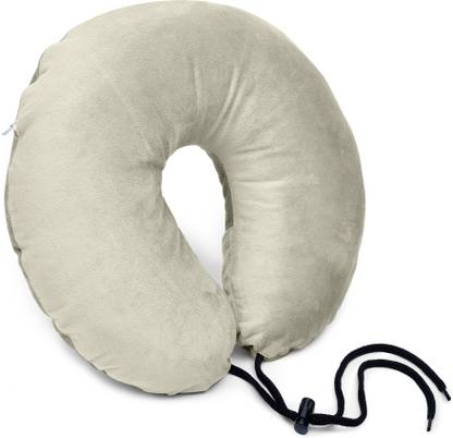 MY ARMOR Soft & Supportive Mircofiber Travel Neck Pillow