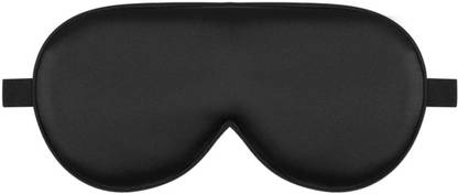 shoppax Black Shine Comfortable and Soft Sleeping Eye Mask Eye Shade