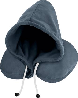 Greeli Hoodie Neck Pillow , Fiber Travel Pillow, Neck Pillow for Flight Neck Pillow