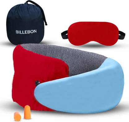 Greeli Snake Neck Pillow with Gel infused memory Foam Neck Pillow & Eye Shade