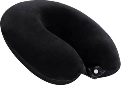 o&t Premium Memory Foam Travel Pillow for Airplane, Super Comfortable Multipurpose Neck Pillow