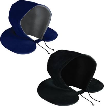 Snooze Bliss Hoodie Pillow with Soft Polyester Fiber, Sun/Light Blocker, Privacy & Comfort Head Cover