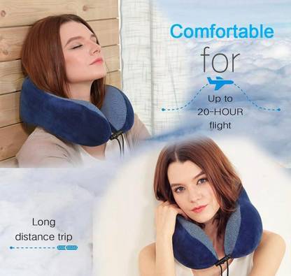 AJSS COLLECTION Neck pillow, memory foam travel pillow for travel Neck Pillow