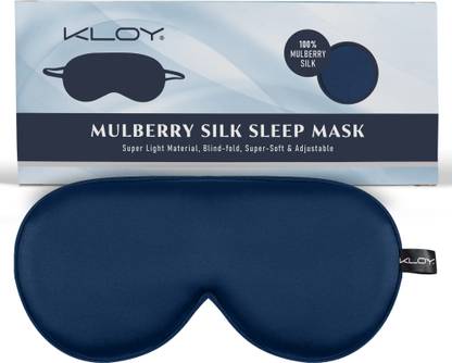 KLOY 100% Mulberry Silk Sleep Mask Eye Mask, Super Smooth for Blind Fold Eye Shade