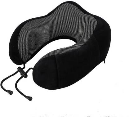 Augen U-Shape Memory Foam Travel Pillow For Car/Airplane/Nap Comfortable & Breathable Neck Pillow