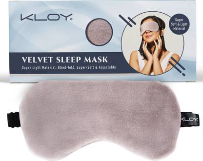 KLOY Breathable Sleep Eye Mask with Smooth And Adjustable Strap for Travelling Eye Shade