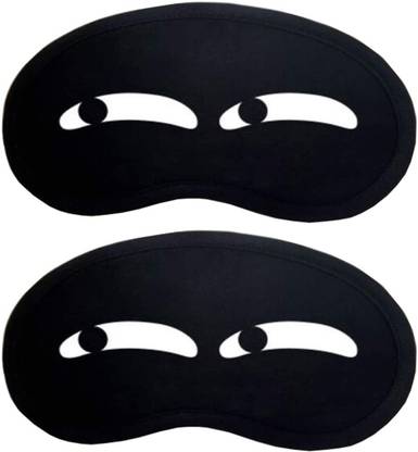 vartin Cartoon Night Sleeping Mask & Blindfold, Soft Comfort Eye Shade Cover Pack Of 2 Eye Shade