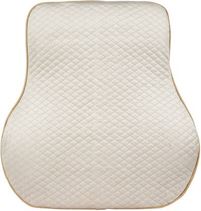 travel360 degree Memory Foam Headrest Shoulder Support Neck Pillow for Car/Office Chair Set of 1 Neck Pillow