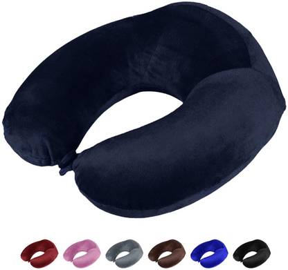 Billebon Memory Foam Multipurpose Soft Travel Pillow Comfortable Raised Back Neck Rest Neck Pillow