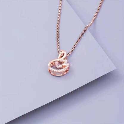 ILARA Love Knot Pendant Minimalist Love Necklace Stainless Steel