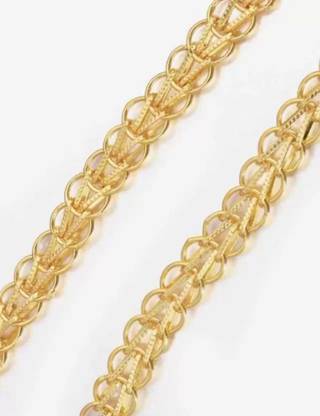 Gold-plated Plated Alloy Chain