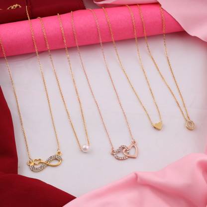 Gold-plated Plated Brass Necklace