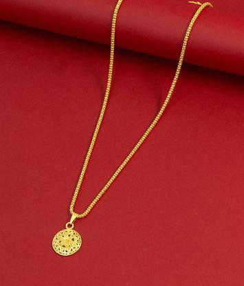 RAMDEV ART FASHION JEWELLERY Stylish Necklace For Women Gold-plated Plated Alloy Necklace