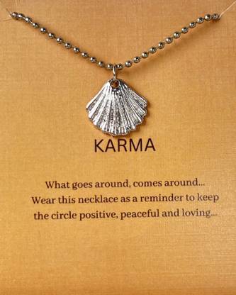 Oralia Silver Shell Necklace | Perfect for daily wear | Minimal Necklace Silver Alloy Pendant