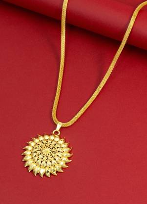 Stylish Necklace Chain For Women Gold-plated Plated Alloy Necklace