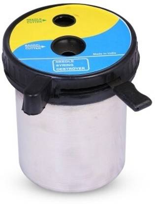 Medroof Manual Needle Destroyer and Syringe Cutter Needle Burner