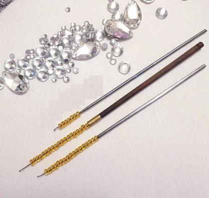AWESOME STORE Designer Aari Embroidery Needles for Beading and Embroidery Work Purpose Hand Sewing Needle