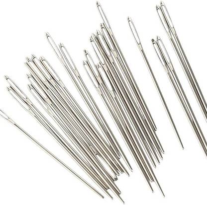 Clezaro 100Pcs Hand Sewing Needles (Turpai Sui) for Cloth Stitching and DIY Hand Sewing Needle