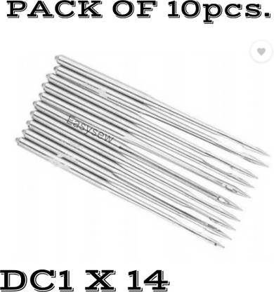 EASYSEW Needles for Domestic Sewing Machines Automatic front loading(10, DC1- 14) Machine Sewing Needle