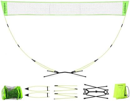 Hacer Badminton Net Set Portable Adjustable Outdoor with Foldable Stand Pole 3 Meter Badminton Net